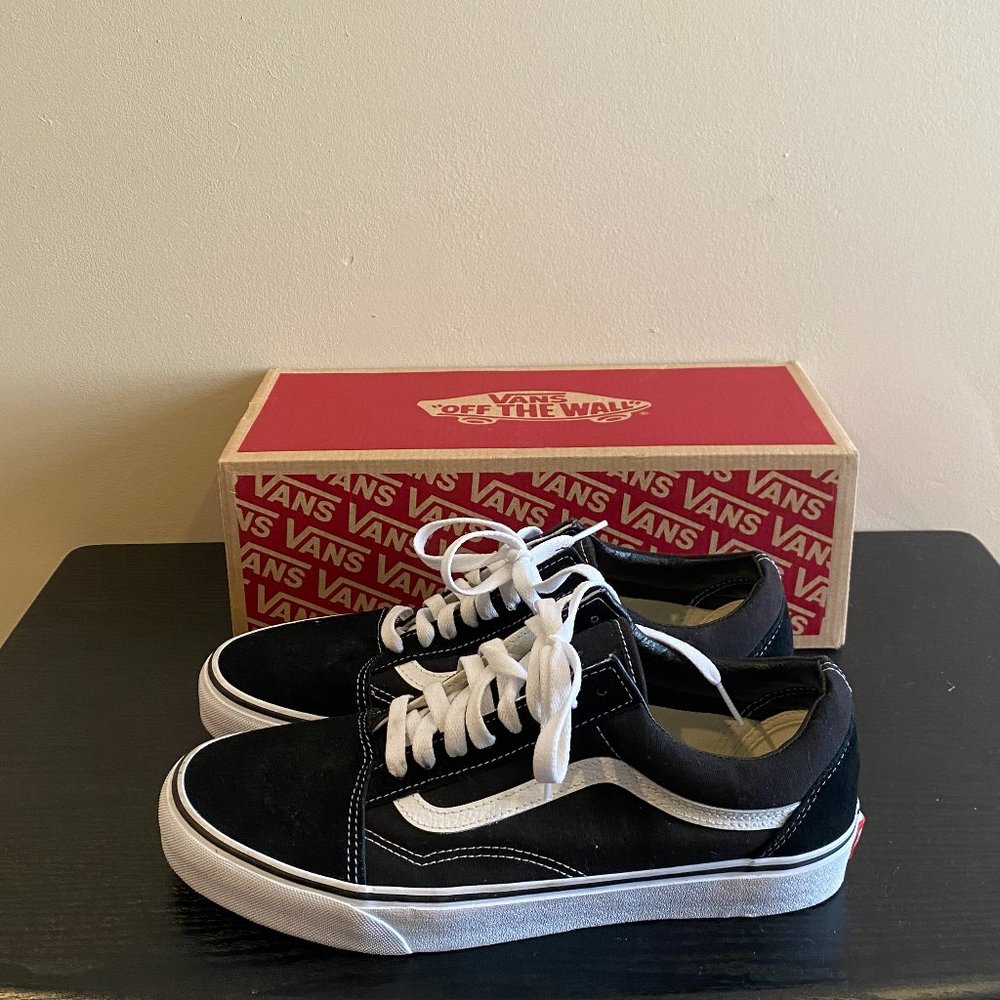 Vans Old Skool Black/White Size 10.5